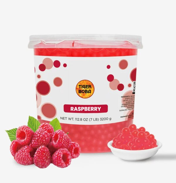 Popping Boba - Raspberry - Tiger Boba